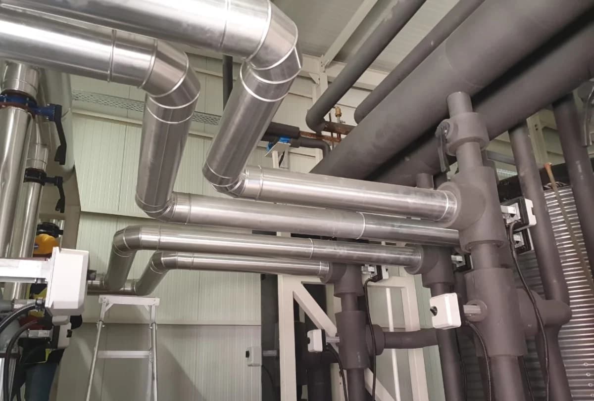 Heating & Cooling Water Pipe Insulation and Cladding Services